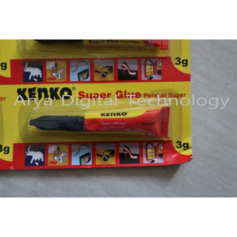 Jual Lem Super Glue Sg A Perekat Besi Power Kenko Murah Original