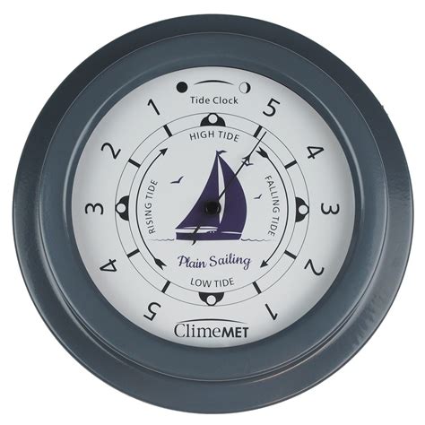 Cm4530 Sailing Boat Tide Clock Climemet