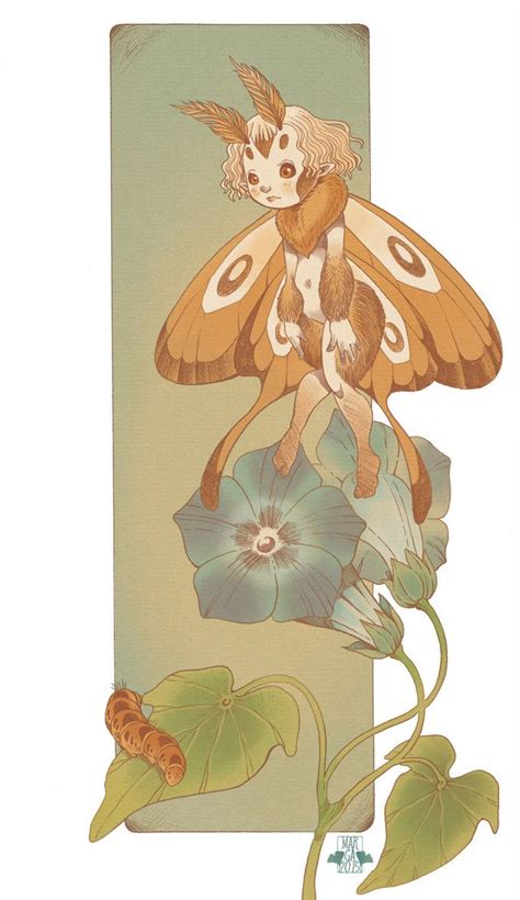 On Deviantart Moth Fairy Moth Illustration