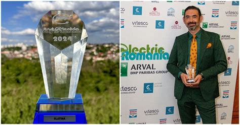 Primarul Emil Mo A Primit Pentru Slatina Premiul Best Electric City