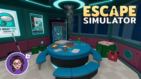 PRESA NA NAVE DO AMONG US ESCAPE SIMULATOR YouTube