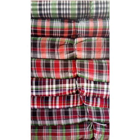 Cotton Check Fabric Plain Solids Multicolour At Best Price In Meerut