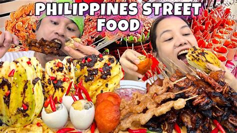 Filipino Street Food Maasim Vs Inihaw Street Food Balut Manggang Hilaw Pinya Atbp Pinoy