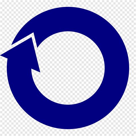 Circle Arrow Computer Icons Circular Blue Angle Png PNGEgg