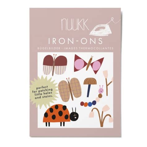 Nuukk Otroške Nalepke Za Tekstil Ladybird