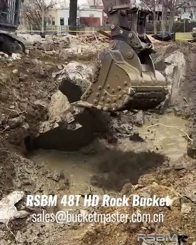 RSBM 48T HD Rock Bucket YouTube