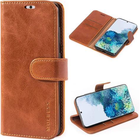 Mulbess Etui Coque Pour Samsung Galaxy S20 4G 5G Housse En Cuir