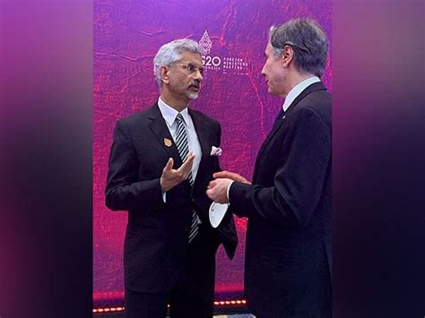 Jaishankar Discusses Global Regional Issues With Us Secretary Of State