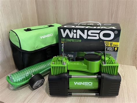 Компресор двохпоршневий Winso 125000 автокомпрессор двухпоршневой: 1 ...