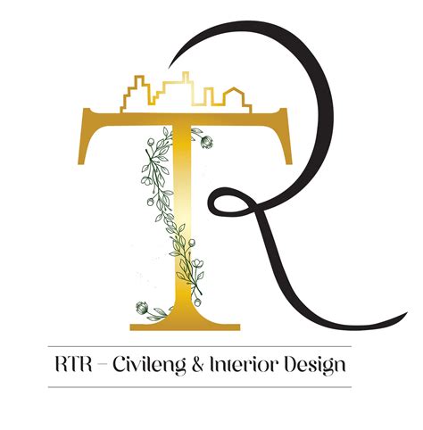 design logo for - RTR clivileng & interior design on Behance