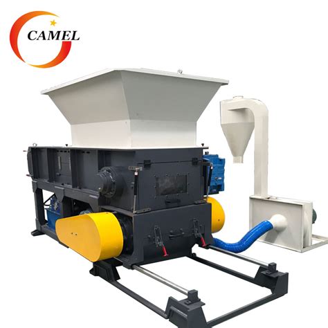 Waste Plastic Pipe Shredder With Plastic Lumps And Blocks Shredding And