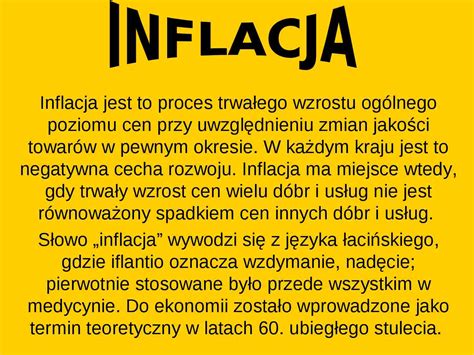 Inflacja Plan Balcerowicza Notatek Pl