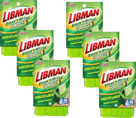 Libman Rinse N Wring Mop And Bucket System Refills