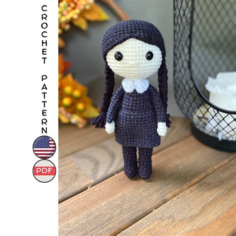 Dark Doll Crochet Pattern Amigurumi Movie Doll Crochet Tutorial