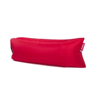 Sofa D Ext Rieur Nomade Gonflable La Main Fatboy Lamzac Rouge