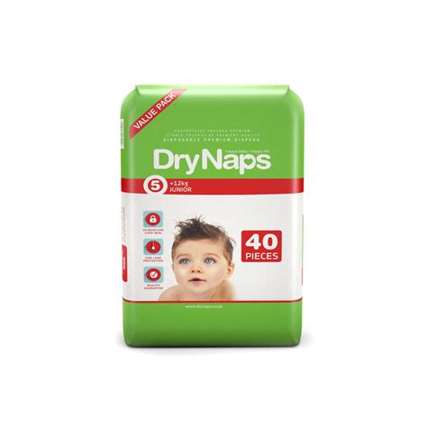 Drynaps Premium Value Pack Size Junior Nappies Baby Diapers