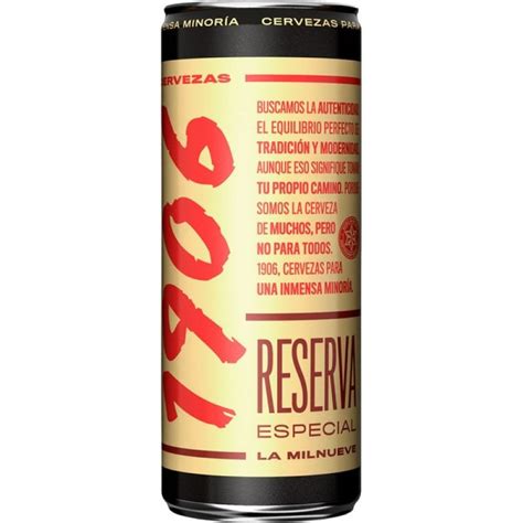 Bière Estrella Galicia reserva 1906