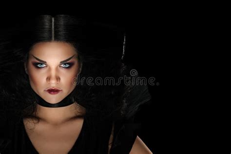 Mysterious Woman Portrait Stock Image Image Of Fantasy 197535995
