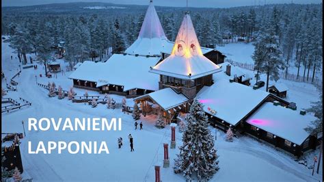 Villaggio Di Babbo Natale Rovaniemi In Lapponia Finlandia Santa Claus