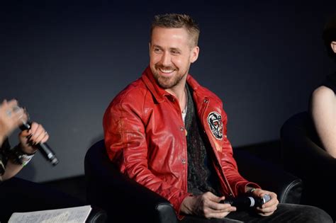 Ryan Gosling Promoting First Man Pictures | POPSUGAR Celebrity