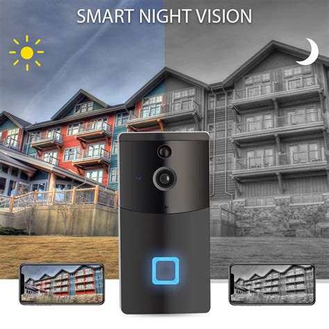 Wifi Smart Deurbel Hd P Draadloze Visuele Inte Grandado