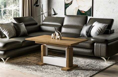 Hardanges Uitschuifbare Salontafel Wotan eiken – Tomasso Tables