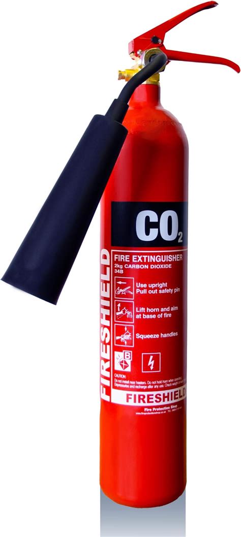 2kg Co2 Fire Extinguisher Economy Fireshield Uk Diy