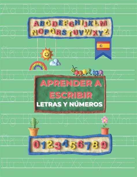 Aprender A Escribir Letras Y Números El Cuadernillo De Escritura Para Niños De 3 Años Spanish