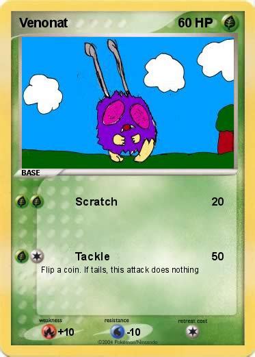 Pokémon Venonat - Scratch - My Pokemon Card