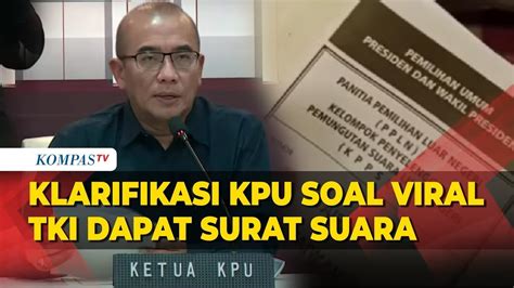 Berikut Klarifikasi Lengkap KPU Terkait Viral TKI Di Taiwan Sudah Dapat