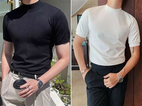 Top Shop Áo Thun Cổ Lọ Nam Tại TP HCM Đẹp Thời Trang HOT Nhất S Fashion SFASHION