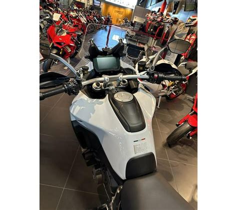 2023 Ducati Multistrada V4S Iceberg White Travel Radar For Sale In