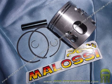 MALOSSI Ø57 5mm bi segment piston for 110cc cast iron kit on YAMAHA DT