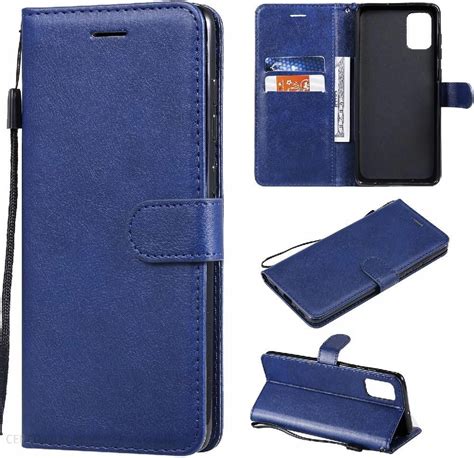 Flip Etui Dla Samsung Galaxy A71 4G Z Gniazdo Kart Portfel Biznesowy