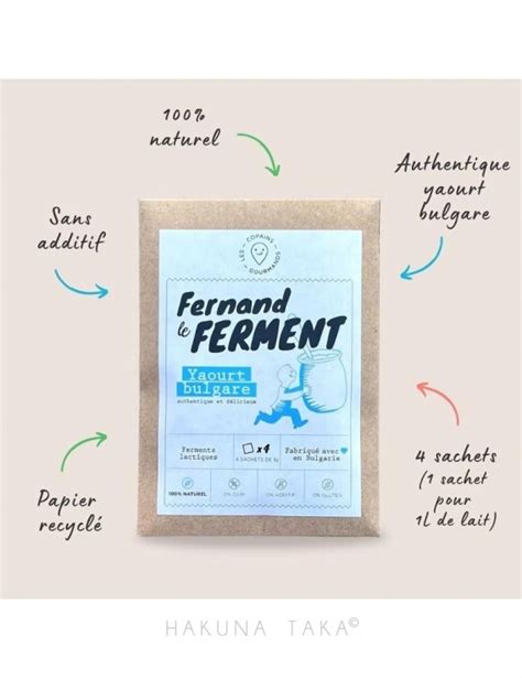 Ferment Lactique Pour Yaourt Bulgare Naturel Et Sans Additif