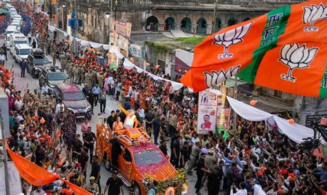 Pm Modi Varanasi Rally Lok Sabha Election 2024 With Up Cm Yogi