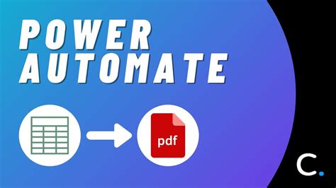 How To Convert A Single Excel Worksheet To PDF In Power Automate And