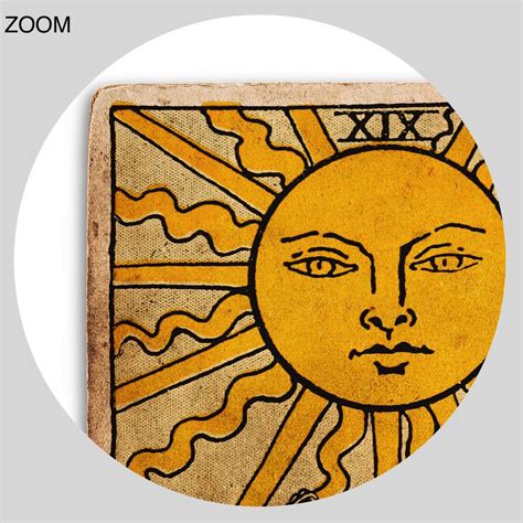 Die Sonne Tarot Karte Druck Major Arcana Groß Arcana Etsy