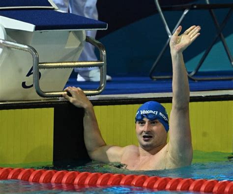 Il Genoano Francesco Bocciardo Campione Del Mondo Nei 50 Stile Libero