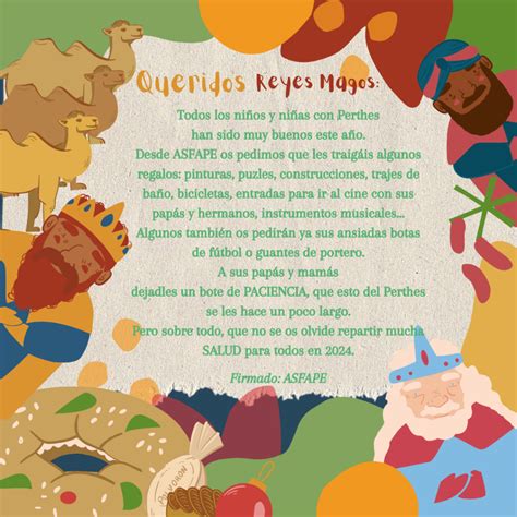 Carta A Los Reyes Magos Enfermedad De Perthes Asfape