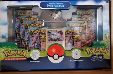 POKEMON COFFRET COLLECTION Premium Pokémon GO Évoli Radieux EB10 5