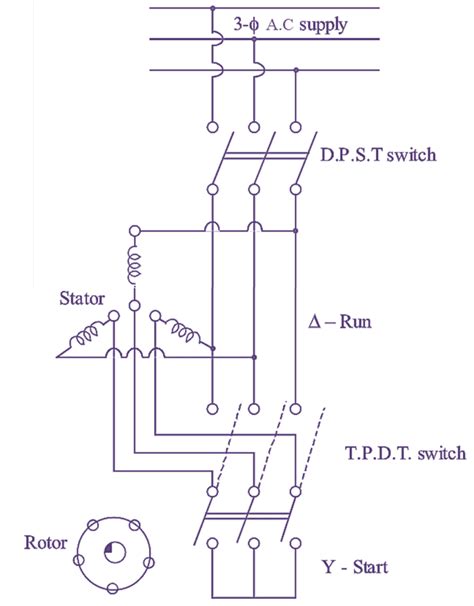 What Is Star Delta Starter Working And Diagram Electricalworkbook