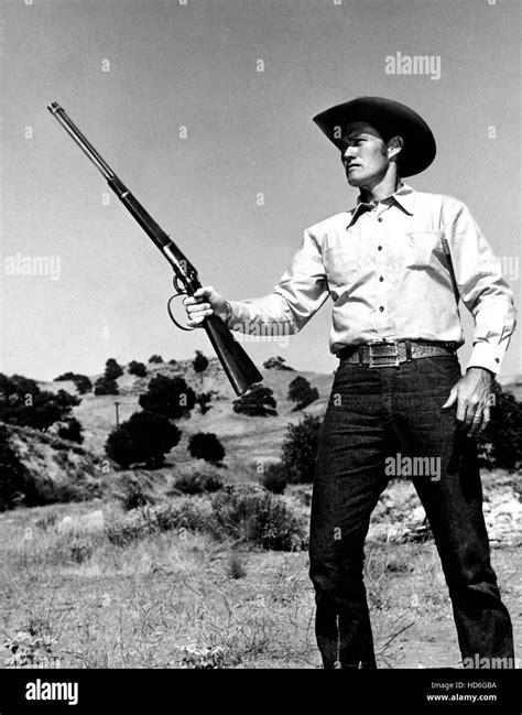 The Rifleman Chuck Connors 1958 1963 Stock Photo Alamy