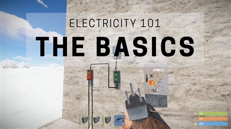 Rust Electricity 101 The Basics S01 Ep1 A Noobs Guide Youtube