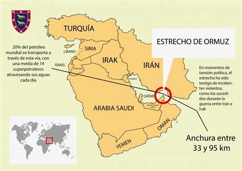 Guau castillo Tratar estrecho de ormuz mapa Preescolar impaciente Bienes