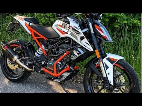 KTM Duke 125 0 100kmh Beschleunigung TRACK089 YouTube