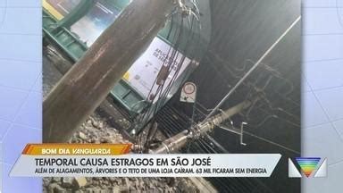 Bom Dia Vanguarda Chuva Causa Estragos Em S O Jos Dos Campos Globoplay