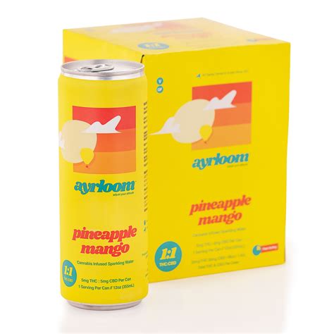 Ayrloom Pineapple Mango 1 1 4pk Drink Housing Works