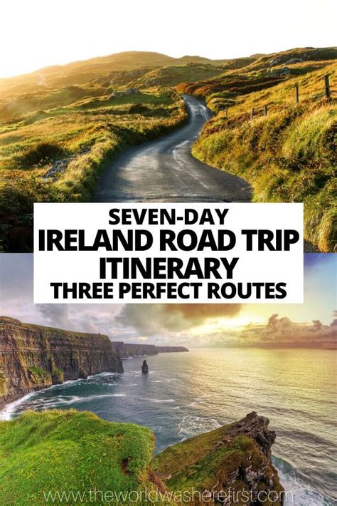 7-Day Ireland Road Trip Itinerary: 3 Perfect Routes - The World Was ...