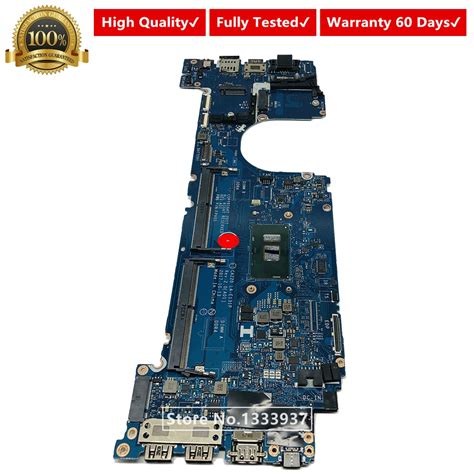 For Dell Latitude 7480 Main Board I5 7300u Cpu Caz20 La E131p Full